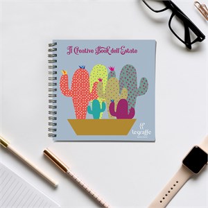 Quaderno"Cactus" personalizzabile