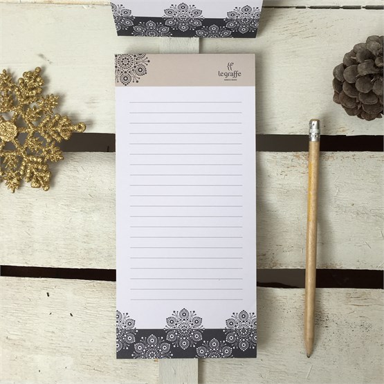 Kit 3 Blokketti con grafica 