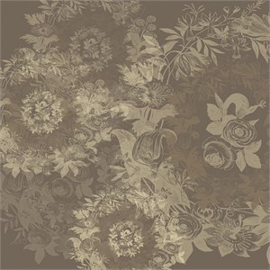 Carta da parati "Agapanthus" Ocra