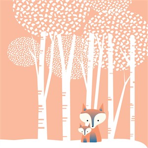 Carta da parati "Fox"